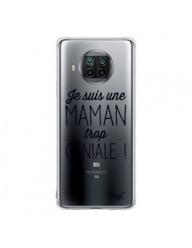 Coque Xiaomi Mi 10T Lite Je suis une Maman trop Géniale Transparente - Chapo