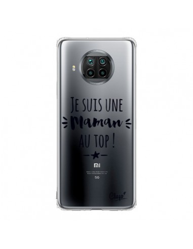 Coque Xiaomi Mi 10T Lite Je suis une Maman au Top Transparente - Chapo