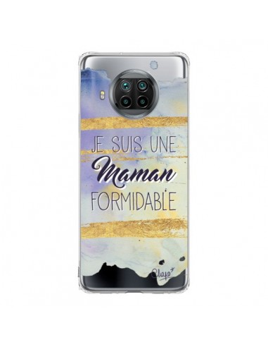 Coque Xiaomi Mi 10T Lite Je suis une Maman Formidable Violet Transparente - Chapo