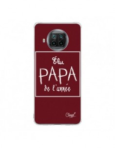 Coque Xiaomi Mi 10T Lite Elu Papa de l'Année Rouge...