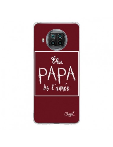 Coque Xiaomi Mi 10T Lite Elu Papa de l'Année Rouge Bordeaux - Chapo