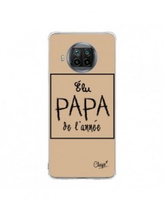 Coque Xiaomi Mi 10T Lite Elu Papa de l'Année Beige - Chapo