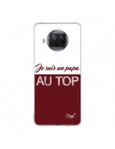 Coque Xiaomi Mi 10T Lite Je suis un Papa au Top Rouge...