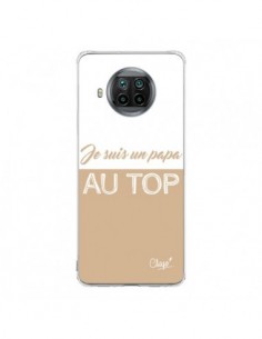 Coque Xiaomi Mi 10T Lite Je suis un Papa au Top Beige -...