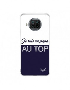Coque Xiaomi Mi 10T Lite Je suis un Papa au Top Bleu...