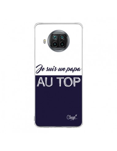 Coque Xiaomi Mi 10T Lite Je suis un Papa au Top Bleu Marine - Chapo