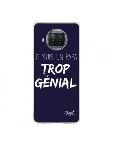 Coque Xiaomi Mi 10T Lite Je suis un Papa trop Génial Bleu Marine - Chapo