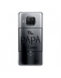 Coque Xiaomi Mi 10T Lite Elu Papa de l'Année Transparente...