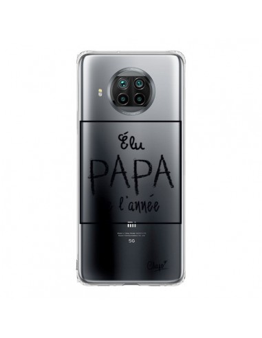Coque Xiaomi Mi 10T Lite Elu Papa de l'Année Transparente - Chapo