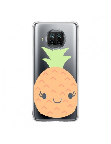 Coque Xiaomi Mi 10T Lite Ananas Pineapple Fruit Transparente - Claudia Ramos