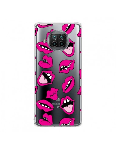 Coque Xiaomi Mi 10T Lite Lèvres Lips Bouche Kiss Transparente - Claudia Ramos