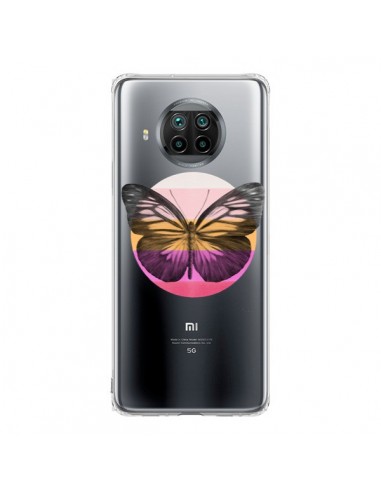 Coque Xiaomi Mi 10T Lite Papillon Butterfly Transparente - Eric Fan