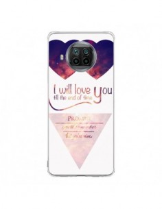 Coque Xiaomi Mi 10T Lite I will love you until the end...