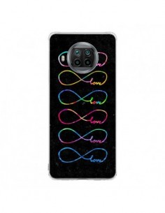 Coque Xiaomi Mi 10T Lite Love Forever Infini Noir - Eleaxart