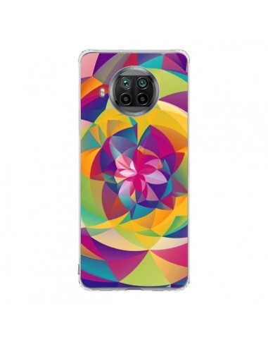 Coque Xiaomi Mi 10T Lite Acid Blossom Fleur - Eleaxart