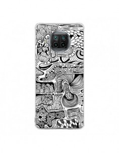 Coque Xiaomi Mi 10T Lite Reflejo Reflet Noir et Blanc -...