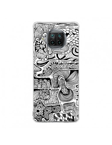 Coque Xiaomi Mi 10T Lite Reflejo Reflet Noir et Blanc - Eleaxart