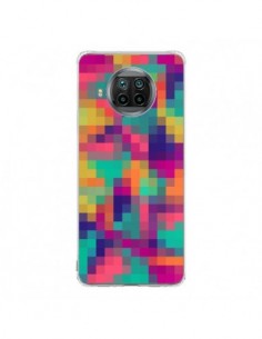 Coque Xiaomi Mi 10T Lite Exotic Mosaic Pixels Azteque -...