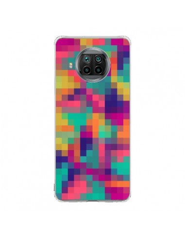 Coque Xiaomi Mi 10T Lite Exotic Mosaic Pixels Azteque - Eleaxart