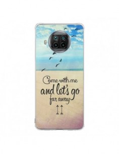 Coque Xiaomi Mi 10T Lite Let's Go Far Away Beach Plage -...