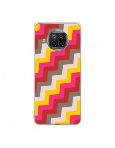Coque Xiaomi Mi 10T Lite Lignes Triangle Azteque Rose...
