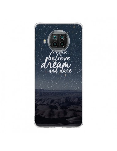 Coque Xiaomi Mi 10T Lite Think believe dream and dare Pensée Rêves - Eleaxart