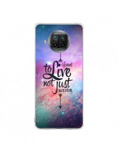 Coque Xiaomi Mi 10T Lite I want to live Je veux vivre -...