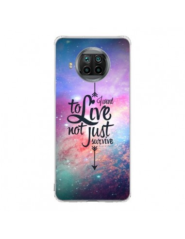 Coque Xiaomi Mi 10T Lite I want to live Je veux vivre - Eleaxart