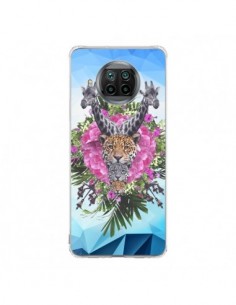 Coque Xiaomi Mi 10T Lite Girafes Lion Tigre Jungle -...