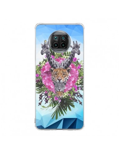 Coque Xiaomi Mi 10T Lite Girafes Lion Tigre Jungle - Eleaxart