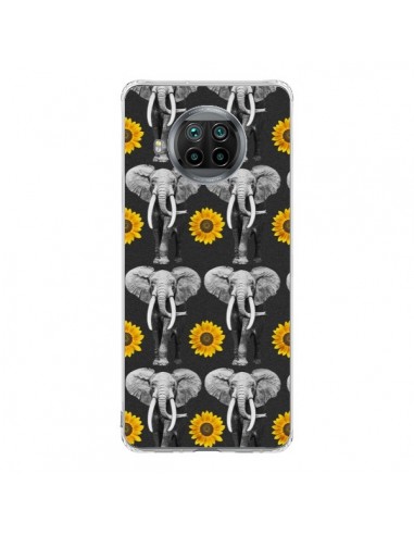 Coque Xiaomi Mi 10T Lite Elephant Tournesol - Eleaxart