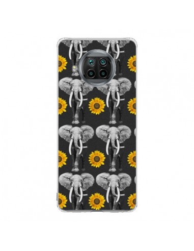 Coque Xiaomi Mi 10T Lite Elephant Tournesol - Eleaxart