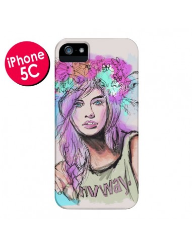 Coque Femme Mannequin Barbara Palvin pour iPhone 5C - Sara Eshak