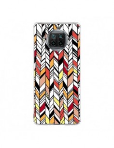 Coque Xiaomi Mi 10T Lite Graphic Azteque Rouge Orange -...