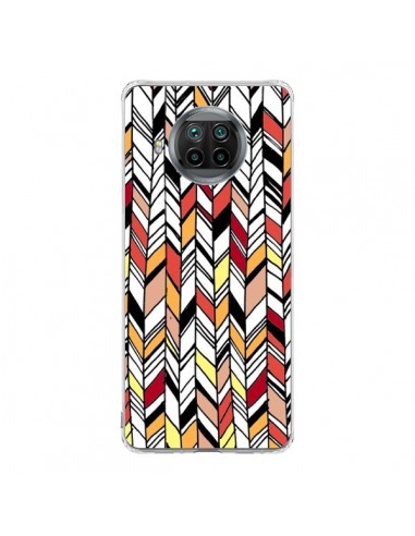 Coque Xiaomi Mi 10T Lite Graphic Azteque Rouge Orange -  Léa Clément