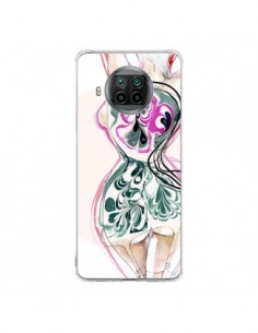 Coque Xiaomi Mi 10T Lite Femme en fleurs - Elisaveta...