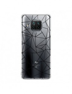 Coque Xiaomi Mi 10T Lite Lignes Triangles Grid Abstract...