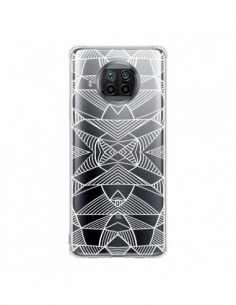 Coque Xiaomi Mi 10T Lite Lignes Miroir Grilles Triangles...