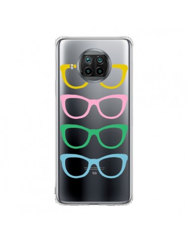 Coque Xiaomi Mi 10T Lite Sunglasses Lunettes Soleil Couleur Transparente - Project M