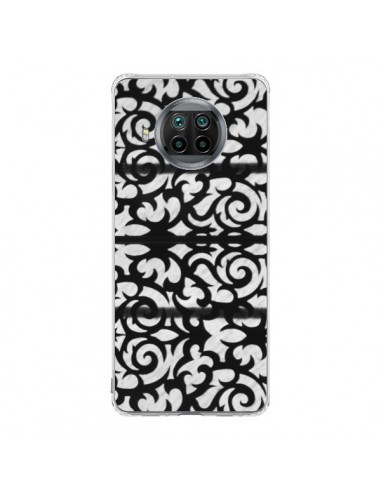 Coque Xiaomi Mi 10T Lite Abstrait Noir et Blanc - Irene Sneddon