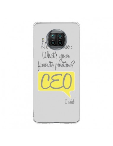 Coque Xiaomi Mi 10T Lite What's your favorite position CEO I said, jaune - Shop Gasoline