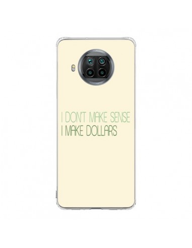 Coque Xiaomi Mi 10T Lite I don't make sense, I make Dollars, beige - Shop Gasoline