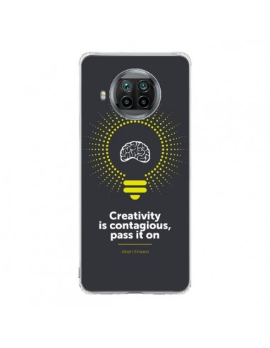 Coque Xiaomi Mi 10T Lite Creativity is contagious, Einstein - Shop Gasoline