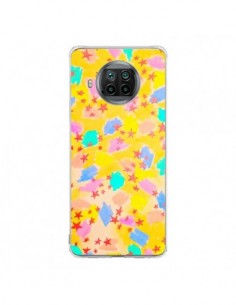 Coque Xiaomi Mi 10T Lite Stars Etoiles Jaunes - Ebi Emporium