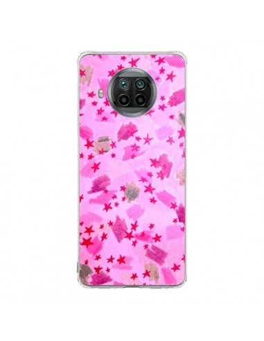 Coque Xiaomi Mi 10T Lite Stars Etoiles Roses - Ebi Emporium