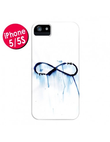 Coque Forever You and Me Love pour iPhone 5 et 5S - Sara Eshak