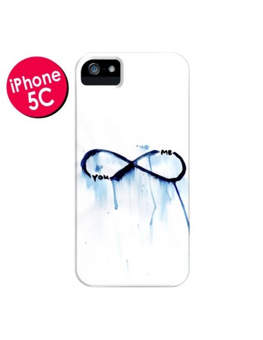 Coque Forever You and Me Love pour iPhone 5C - Sara Eshak
