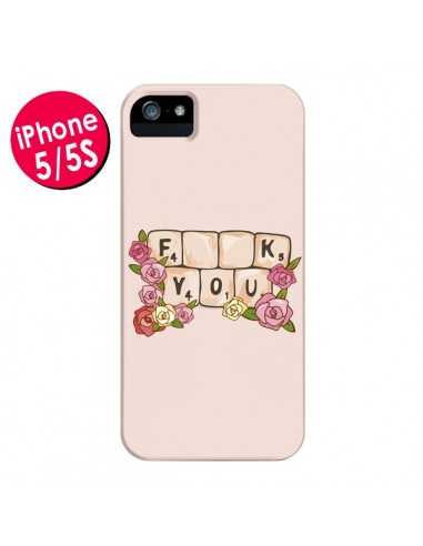Coque Fuck You Love pour iPhone 5 et 5S - Sara Eshak