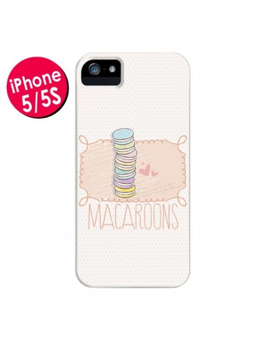 Coque Macaron Gateau pour iPhone 5 et 5S - Sara Eshak