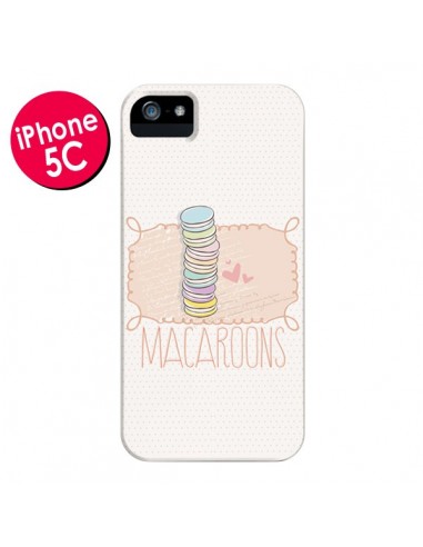 Coque Macaron Gateau pour iPhone 5C - Sara Eshak